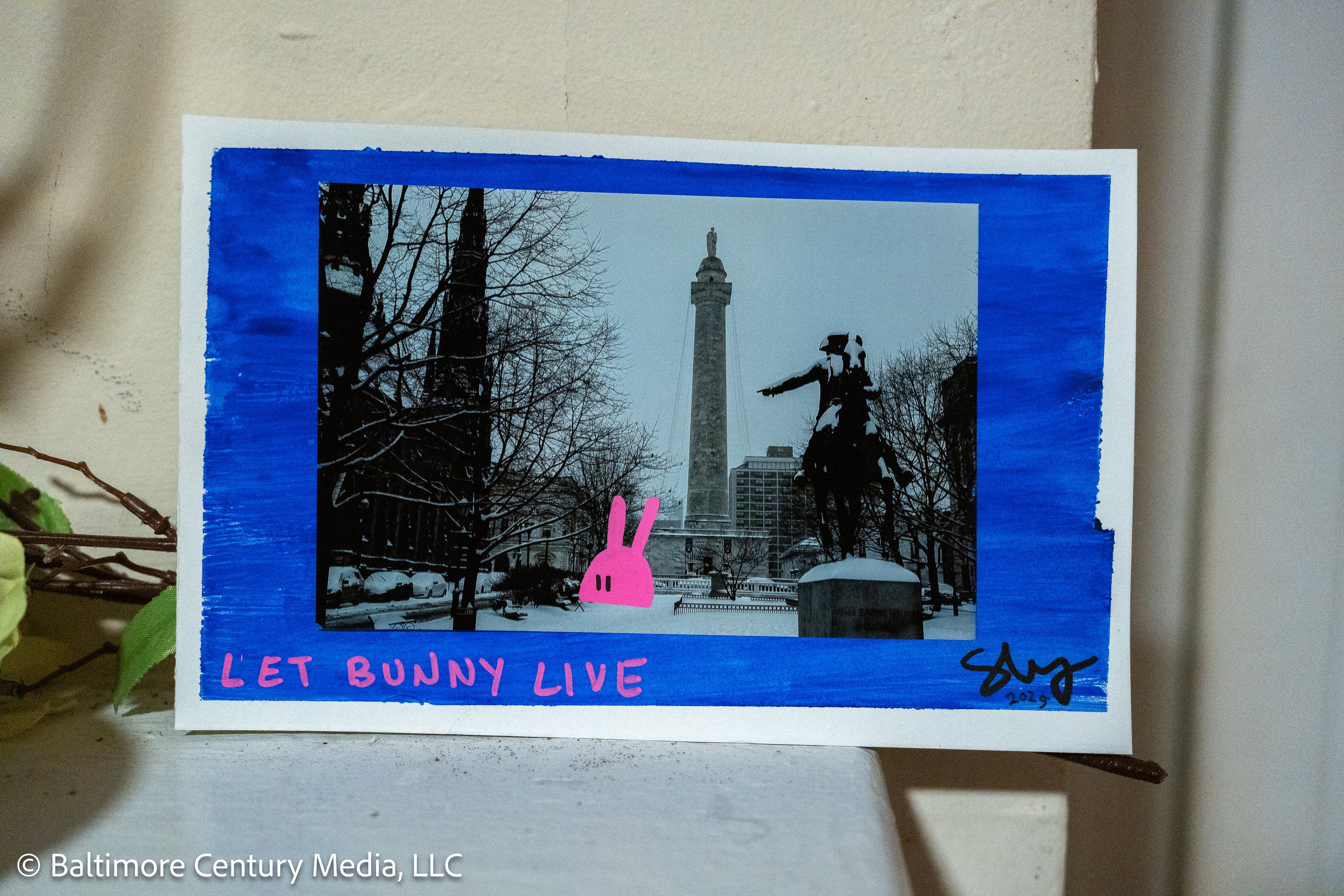 Let Bunny Live #3, 2025 - 6x9" (Unframed)
