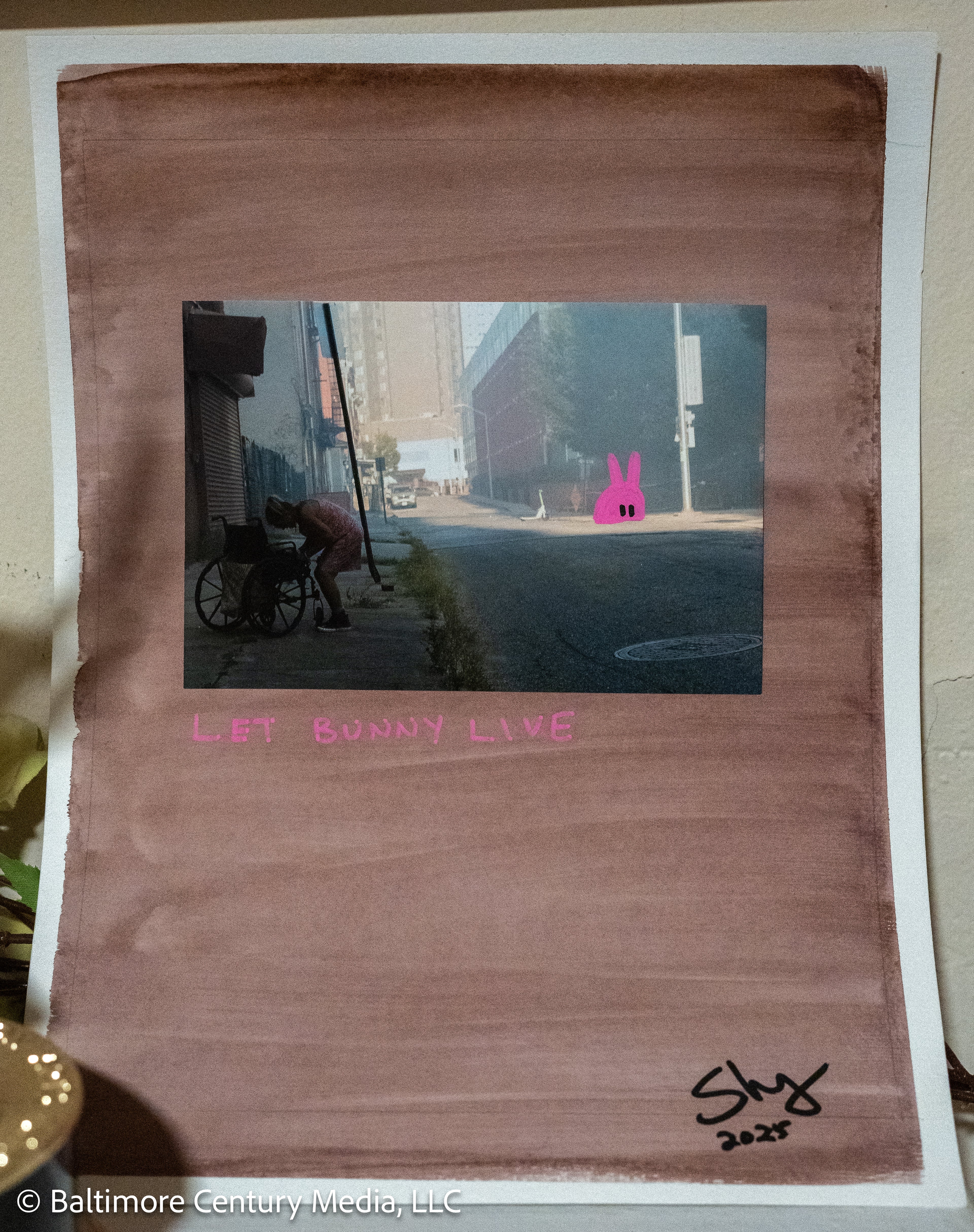 Let Bunny Live #20, 2025 - 9x12" (Unframed)